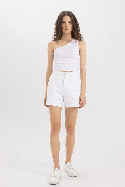 DeFacto Slim Fit Slim Fit One-Shoulder-Camisole-Unterhemd C9716ax24sm
