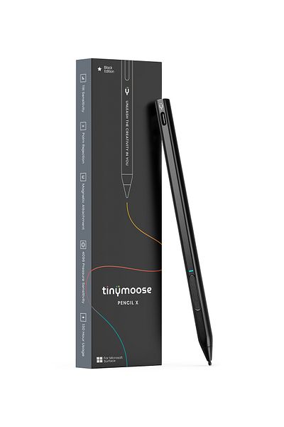 Tinymoose Pencil X – Stylus for Surface Pro/Book/Laptop/Go with Pressure Sensitivity, Tilt & Palm Rejection