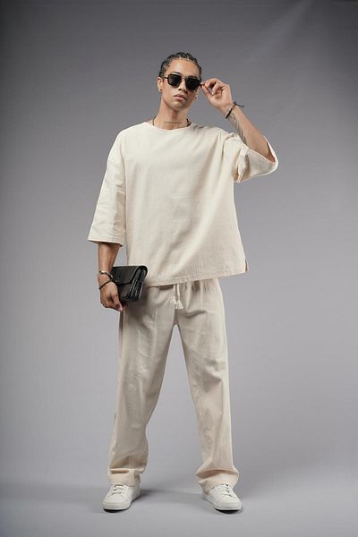 king brich Oversize Mold Linen Bottom Top Set