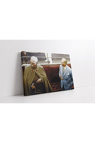 Tablosan Pictură pe pânză cu Ataturk și Şahul Iranian