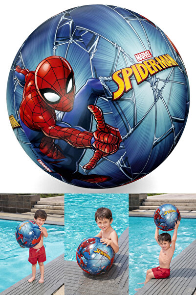 POPKONSOL Örümcek Adam Deniz Topuz Deniz Plaj Spider Man Oyuncak