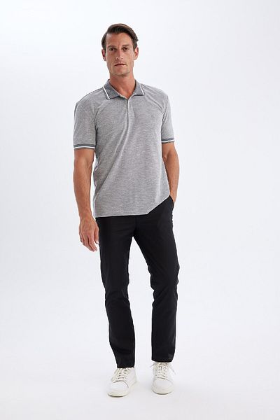 DeFacto Παντελόνι Chino Canvas με ίσιο πόδι D1526AX24SM