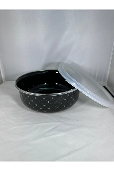 ALEV EMAYE Luxury Enamel 3 Size Storage Container, Airtight Enamel Storage Container Organizer