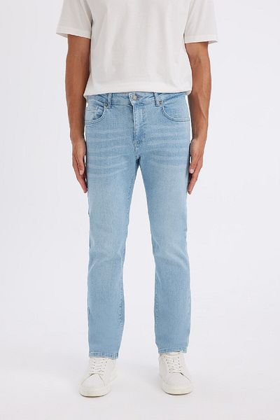 DeFacto Sergio Regular Fit Jean Παντελόνι - Κανονική μέση, Σωληνάριο D1826AX24SM
