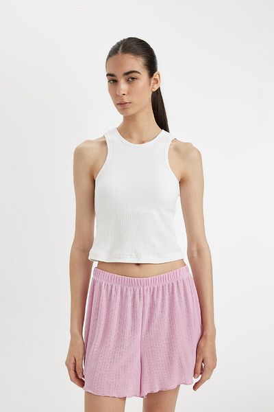 DeFacto Regular Fit Ribana Tank-Top-fall In Love A8963ax24hs