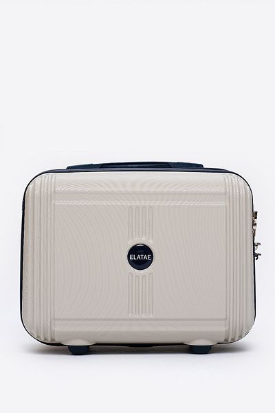 ELATAE Unbreakable Premium Women's Makeup Bag Shoulder Strap Password Hand Suitcase V303