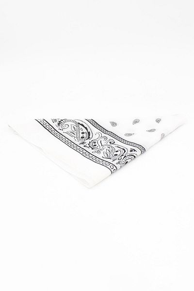 Chantaky 096 1500 Μπαντάνα με Λευκό Ethnic Μοτίβο
