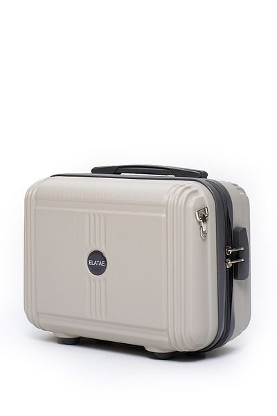 ELATAE Unbreakable Premium Women's Makeup Bag Shoulder Strap Password Hand Suitcase V303