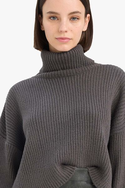 DeFacto Pulover de tricotaj supradimensionat cu croială largă L0986AZ24CW