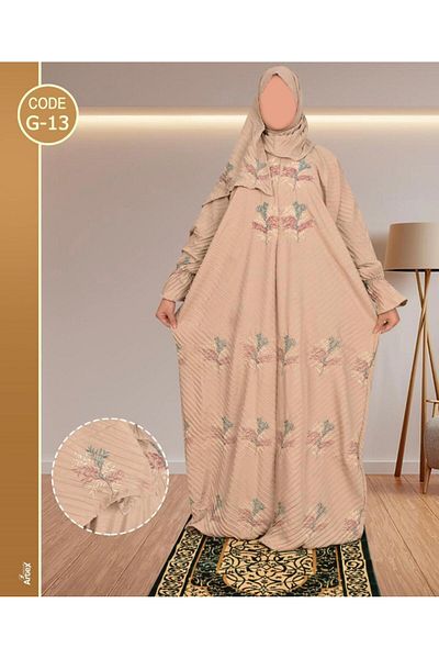 Gerenic Women's prayer shawl, wide and comfortable, excellent quality (mard)