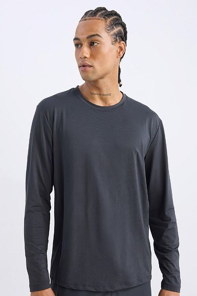 DeFacto Crew Neck Long Sleeve Basic T-Shirt - Fit Standard, D1894Ax24Au