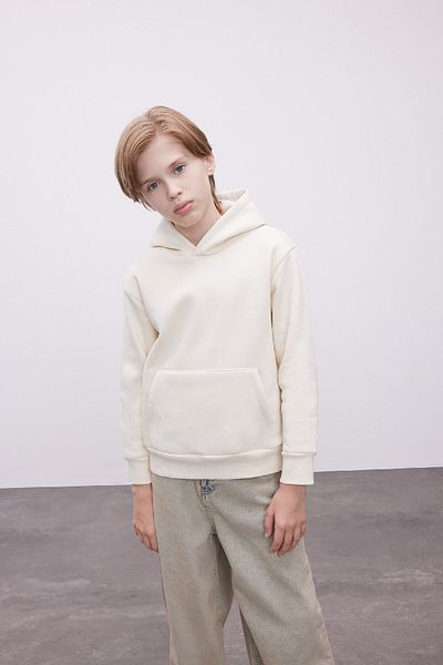 DeFacto Boy's Pocket Hooded Thick School Sweatshirt C7565A824Au