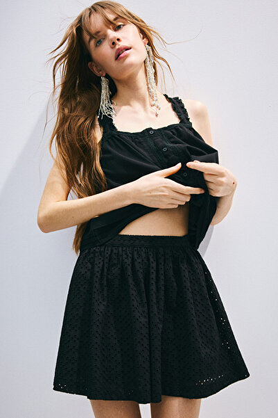 H&M Dantel Detaylı ve Askılı Üst