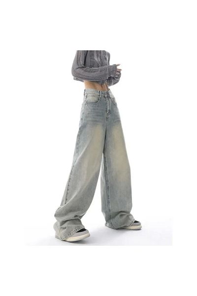 SEFUR Trend Unisex BAGGY Loose Fit Παντελόνι JEAN