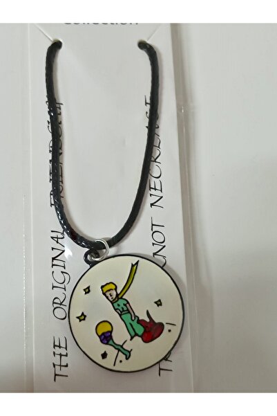 mos&more Küçük Prens Suni Deri Kayışlı Unisex Çocuk Kolye
