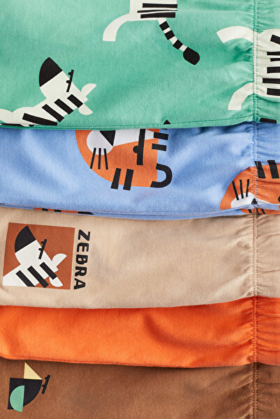 H&M 5'li Pull-on Şort