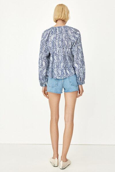 H&M Bant Yakalı Bluz