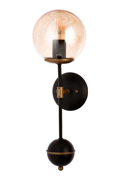 Step Aydınlatma Oshoo Single Optional Honey Glass Sconce That Can Be Used as down or down