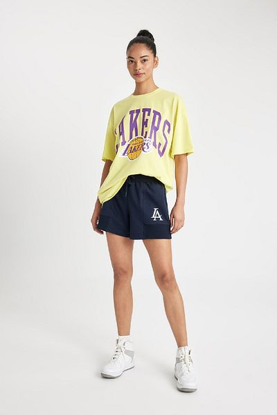 DeFacto Fit bedruckte Shorts mit kurzem Bein D2662ax24sm