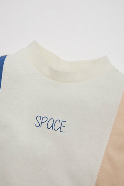 DeFacto Baby Boy Short Sleeve Crew Neck T-Shirt D1478A524Sm