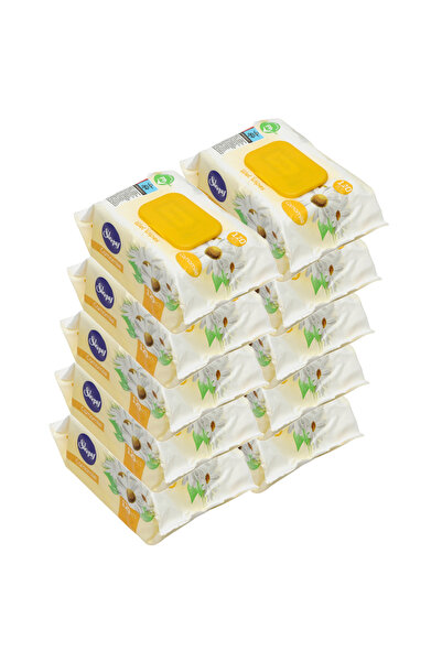 Sleepy Servetele umede Sleepy cu extract de musetel, 10 pachete x 120, 1200 buc