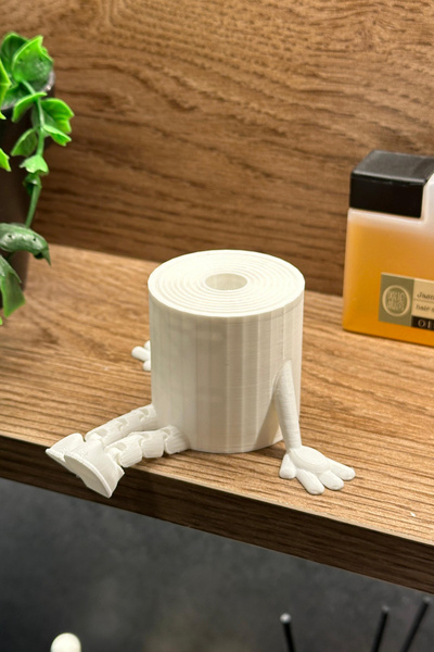 loftico Sevimli Banyo Köşesi - Ayaklı Banyo Seti - Klozet - Tuvalet Kağıdı - ...