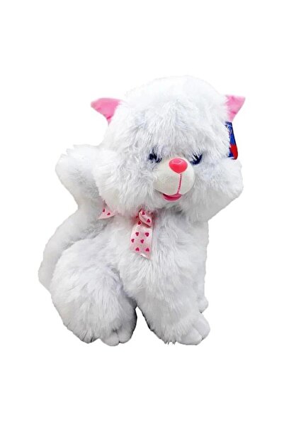 TRUST STORE Plush 50 cm Sitting Chubby Cat with Voice Play and Sleeping Friend