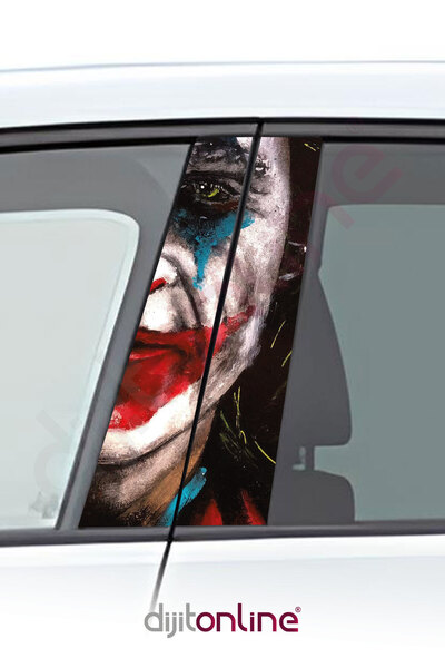 Dijitonline Joker Araç Kapı Direk Kaplama Folyosu (Sağ Sol Takım) (2 Adet) - ...