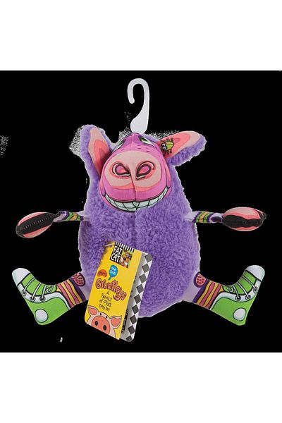 Fat Cat Gruntleys Plush Dog Toy - Sound Design