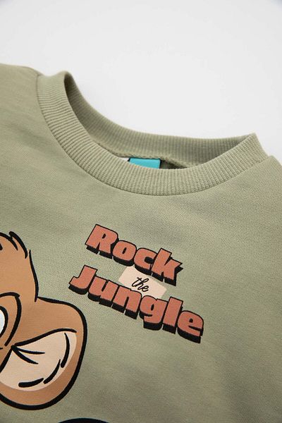 DeFacto Φούτερ για μωρό Disney Lion King Crew Neck D2932a524wn