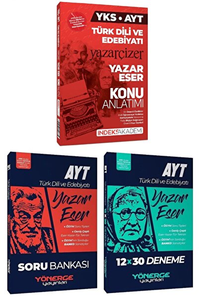 Yönerge Yayınları İndeks Yönerge 2026 Yks Ayt Türk Dili Ve Edebiyatı Yazar Es...