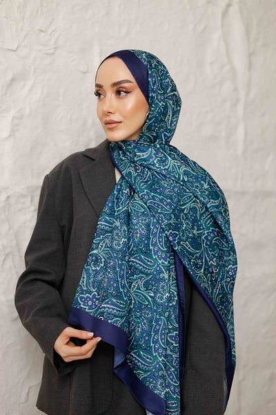 QASSA SHAL Ethnic Pattern Soft Shawl, Larisa Series Saksci