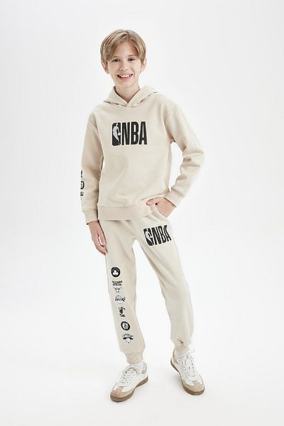DeFacto Nba Current Teams Boys Sweatshirt - Crew Neck, Thick - D3145A824Au