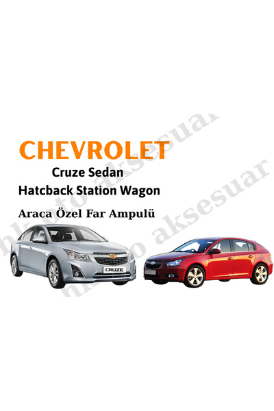 Varta Chevrolet Cruze Sedan Hatcback Station Wagon Uzun Kısa Far Ampulü h4