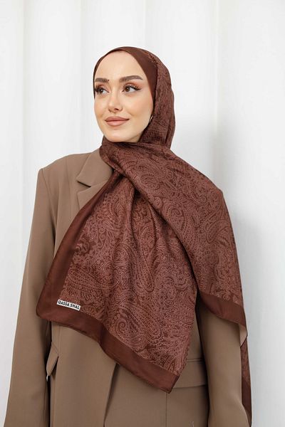 QASSA SHAL Ethical Pattern Soft Shawl, Forever Series, Hurricane Color