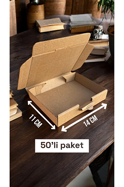 11X14X3 CM E TİCARET KUTUSU, KÜÇÜK ÜRÜN KUTUSU, ÇOK AMAÇLI KUTU 50'Lİ PAKET