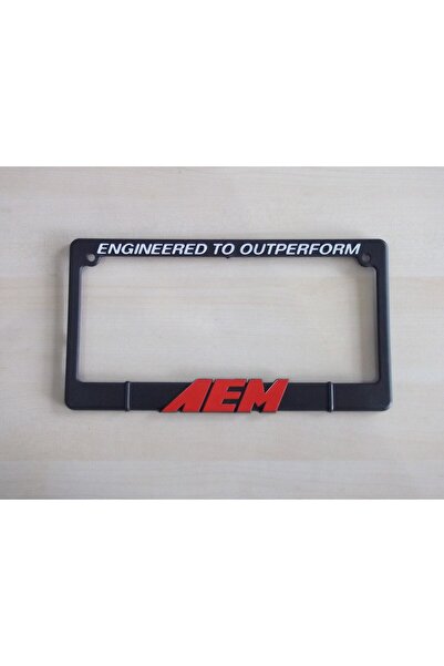 Genel Markalar Kare Plakalık Plastik Kırmızı (aem Yazılı) 31x16cm Kare Plaka,...