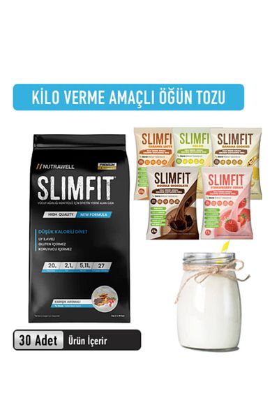 Nutrawell Slimfit Mixed Flavored - Purpose Meal Powder