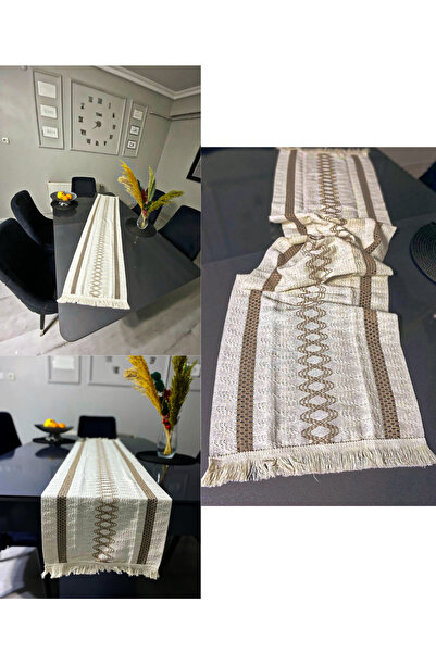 shop runner pamuk dantel şık tasarım masa örtüsü evinize hava katar