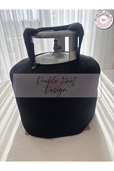 DOUBLE KNOT DESİGN Tüp Kılıfı Tombul Tüp için Dekoratif Sepet Organizer Hasır...