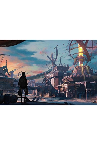 Zumzeria Πίνακας σε καμβά "Νέο στην πόλη", 80x50εκ., tableau766,