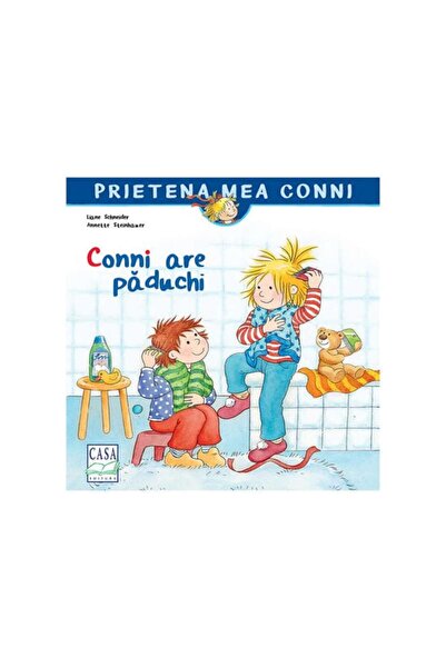 Editura Casa Carte pentru copii - Conni are paduchi