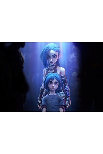 Zumzeria Πίνακας σε καμβά Arcane Jinx, 80x50εκ., tableau528,