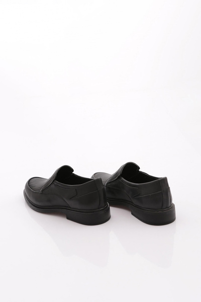 DGN Чоловічі комфортні черевики з натуральної шкіри, чорні 210882617