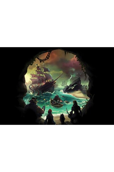 Zumzeria Tablou Canvas Sea Of Thieves Artwork, 80x50cm, Zumzeria ®