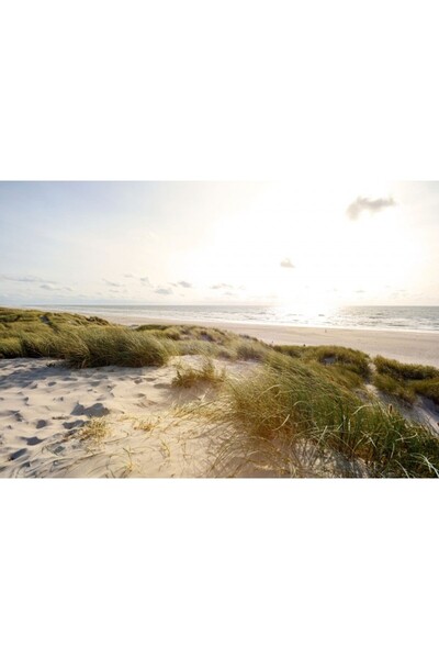 Zumzeria Tablou Canvas Beautiful Landscape With Sand And Beach, 80x50cm, tabl...