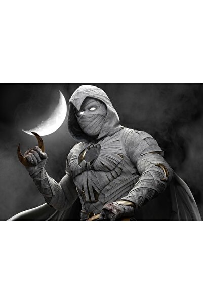 Zumzeria Tablou Canvas Oscar Isaac Moon Knight Tvseries, 80x50cm, tablou572, ...