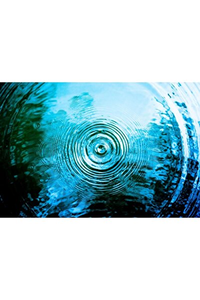 Zumzeria Καμβάς Tablou με θέμα τα γαλάζια νερά, 80x50εκ., tabloucanvas497,