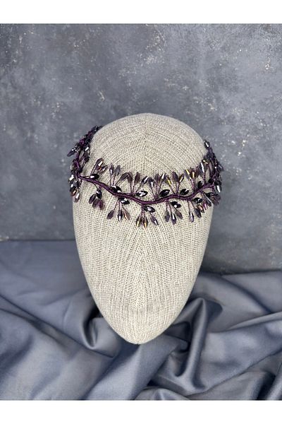 Hayalperest boncuk Elegant Beaded Bridal Henna Hair Accessory – Serra Design