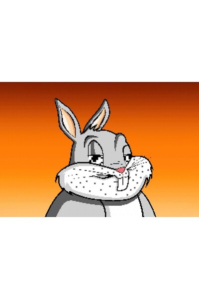 Zumzeria Πίνακας σε καμβά με θέμα το λαγουδάκι 8, 80x50εκ., tableau739,